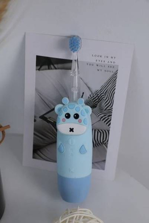 Innogio Giogiraffe Soniczna Szczoteczka Dla Dzieci Niebieska