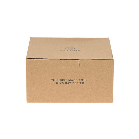 Palopa Miska dla Psa Porcelanowa Cali Taupe