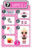 L.O.L. Surprise Valentines Supreme Kula Niespodzianka Chłopiec Edycja Walentynkowa Pink Girl