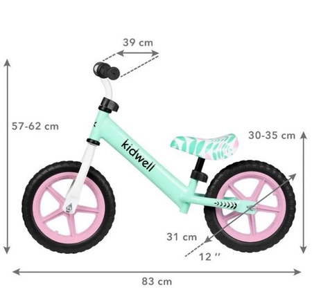 Kidwell Rebel Rowerek Biegowy Mint