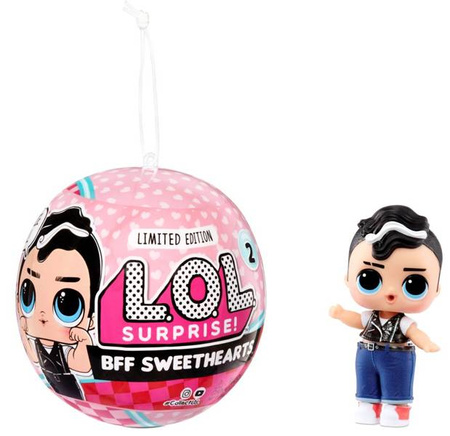 L.O.L. Surprise Valentines Supreme Kula Niespodzianka Chłopiec Edycja Walentynkowa Tough Guy