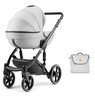 Dada Prams Max 500 New Wózek Głęboko-Spacerowy 2w1 Dolomite Silver