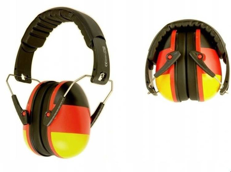 A-Plast Słuchawki Ochronne Nauszniki Dla Dzieci 2+ Flaga Niemiecka