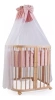 Waldin Wyposażenie do Łóżeczka 7w1 Pudrowy Róż