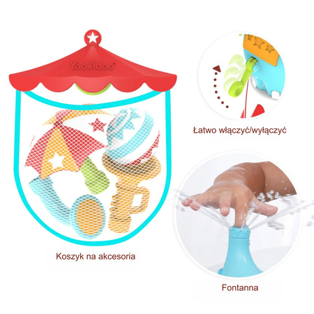 Yookidoo Zabawka Do Wody Cyrkowy Pokaz Słonia