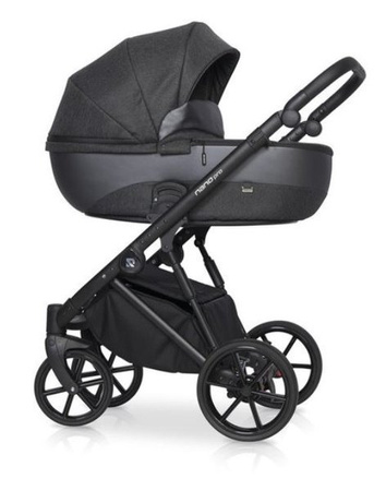 Riko Nano Pro Wózek Głęboko-Spacerowy 2w1 Carbon