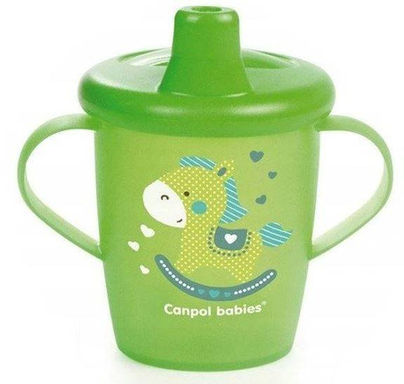 Canpol Babies Toys Kubek Niekapek 250 ml 31/200_gre Zielony