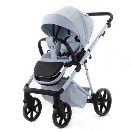 Adamex Delta Natura 4 Wózek Głęboko-Spacerowy Sky