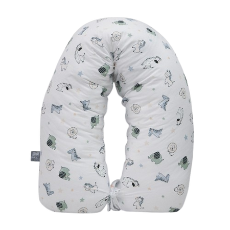 Fiki Miki Poduszka Gniazdko z Nadrukiem Biały