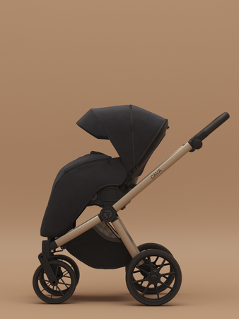 Riko Cava Wózek Głęboko-Spacerowy 02 Coal