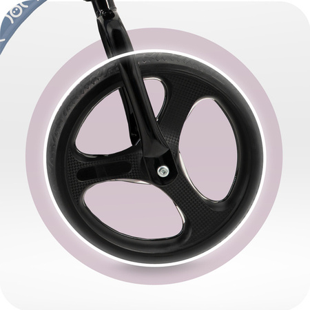 MoMi Isoka Rowerek Biegowy z Ledami Niebieski