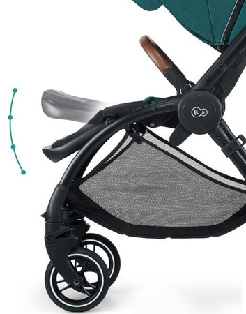 Kinderkraft Evolution Wózek Spacerowy + Cocoon Midnight Green