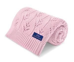 Bocioland Milano Kocyk Bambusowy Pudrowy Róż BOC0397