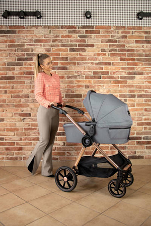 Zokky Ozz Wózek Głęboko-Spacerowy 2w1 Graphit