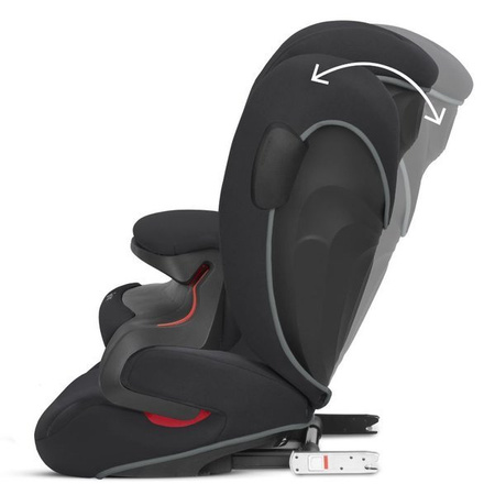 Cybex Pallas B2-Fix + Lux Fotelik Samochodowy 9-36 kg Volcano Black