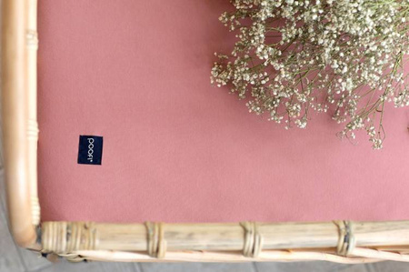 Poofi Prześcieradło Organic&Color 60x120 Herbaciana Róża PF 630