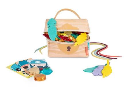 Miniland Zestaw Do Nawlekania 32 Elementy