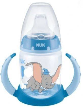Nuk FC PP Butelka 150 ml Disney Dumbo z Uchwytem i Ustnikiem Silikonowym Niakapek