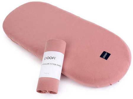 Poofi Prześcieradło do Wózka Organic Herbaciana Róża PF 643