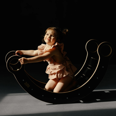 Baby Wood Bujak Drewniany M Czarny