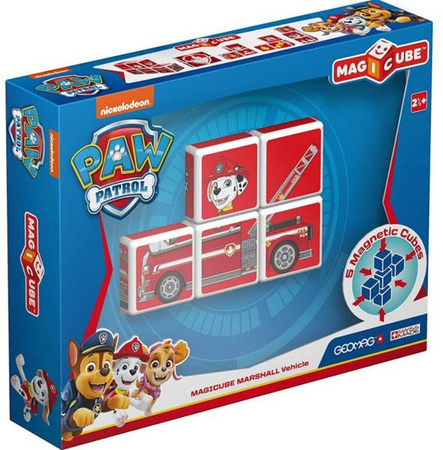 MagiCube Kocki Magnetyczne PawPatrol Marshall Vehicle