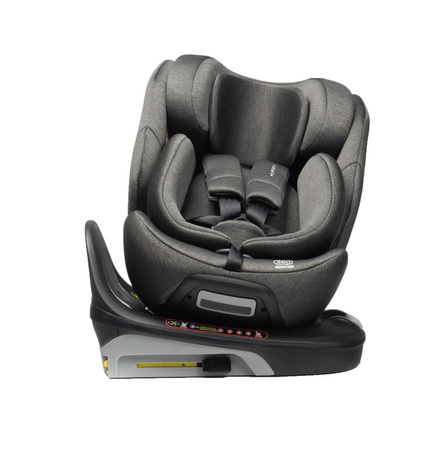 Mast Swiss Design M.Rox Obrotowy Fotelik Samochodowy Volcanic Ash