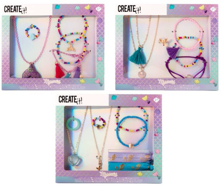 Create It! Zestaw Biżuterii Mermaid Mix Wzorów