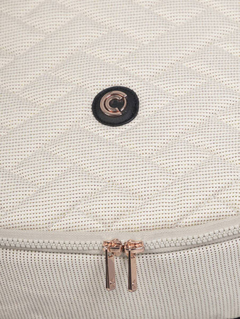 Cavoe Axo Shine Wózek Głęboko-Spacerowy 2w1 + Torba + Adaptery Champagne