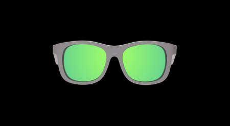 Babiators P-NAV502-S Polaryzacja Rozmiar 0-2+ Navigator Graphite Gray