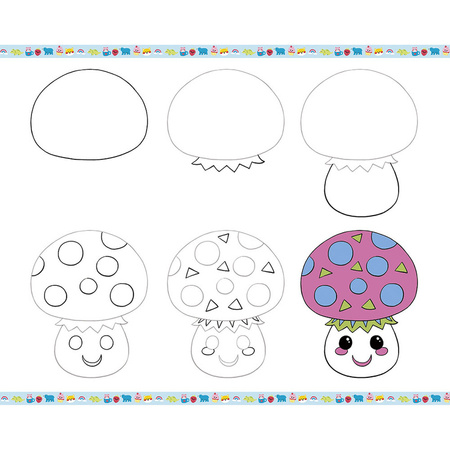 Janod Zestaw kreatywny Rysowanie krok po kroku z brokatowymi markerami 20 rysunków i kolorowanek 6+