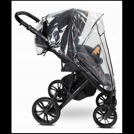 Caretero Uniwersalna folia przeciwdeszczowa  na wózek spacerowy - spacerówkę