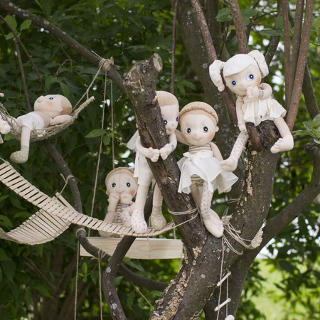 Rubens Barn Pierwsza Miękka Lalka Przytulanka Dla Dzieci Iris EcoBuds