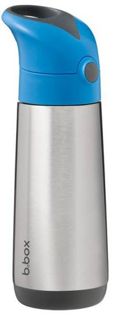B.Box Bidon Termiczny 500 ml ze Słomką Blue Slate