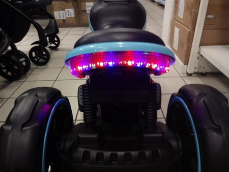 BABY MIX MOTOR NA AKUMULATOR POLICJA Niebieski