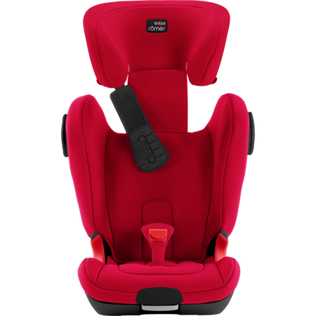 Britax Romer Kidfix II Xp Sict Fotelik Samochodowy 15-36kg Fire Red - Czarna Skorupa