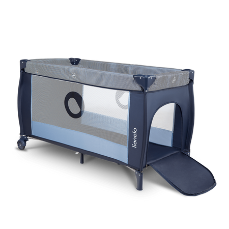 Lionelo Sven Plus Łóżeczko Turystyczne Navy Blue
