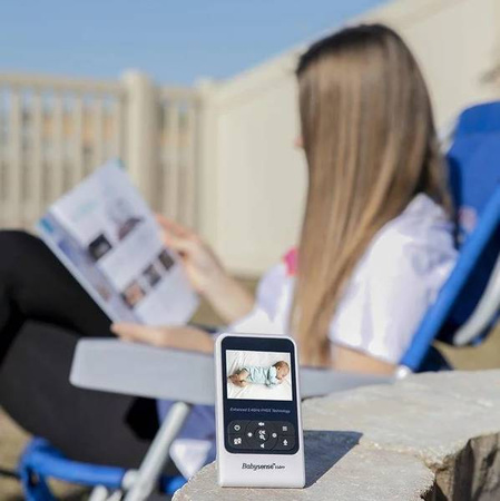 BabySense Elektryczna Niania Video V24 z 2 Kamerami