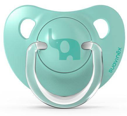 Suavinex Smoczek Anatomiczny Memories 6-18m 2szt Zielony