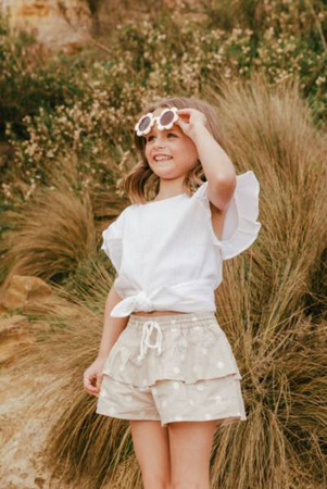 Elle Porte Bellis Okulary Przeciwsłoneczne 3-10 lat Vanilla