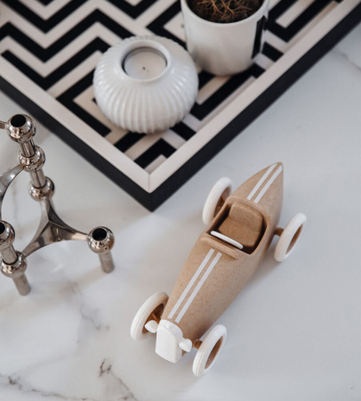 ooh noo Bolid Grand Prix Biały Samochód Wyścigowy