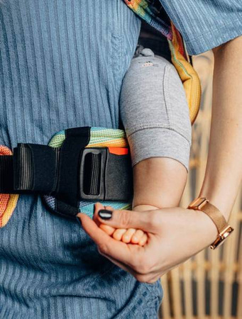 LennyLamb Nosidło LennyUpGrade z Tkaniny Skośno-Krzyżowej 100% Bawełna Luna Rozmiar Standard