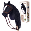 Hoppihorse Koń na Kiju Hobby Horse A3 Czarny 66cm