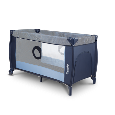 Lionelo Sven Plus Łóżeczko Turystyczne Navy Blue