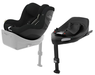 Cybex Sirona G I-Size Fotelik Samochodowy 0-20kg Plus Moon Black + Cybex Baza G Black	