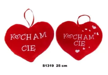 SUN- DAY Poduszka Serce 25cm MIX