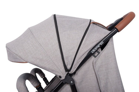 Easy Go Domino Wózek Bliźniaczy Latte