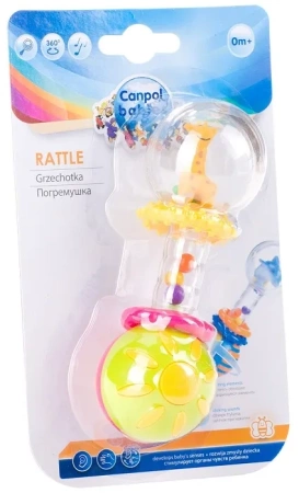 Canpol Babies Grzechotka Kulka Tyk Tyk | Żyrafa