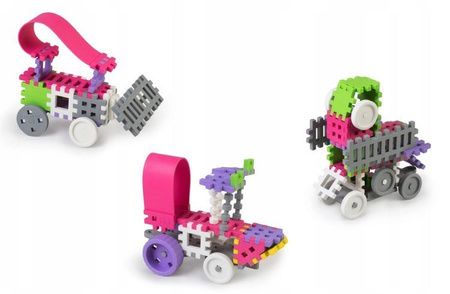 Marioinex Klocki Waffle Mini 140 Sztuk Konstruktor Dziewczynka