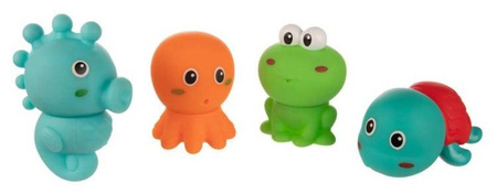 Canpol Babies Zestaw Zabawek Kreatywnych Do Kapieli 4 szt. Ocean 79/105 Ocean