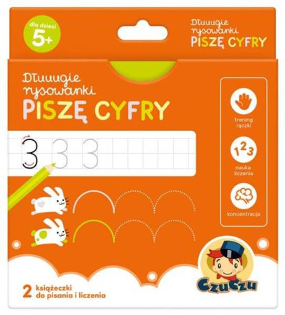 CzuCzu Dłuuugie Rysowanki Pisze Cyfry